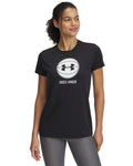Women's UA Team Basketball Short Sleeve null - Black
