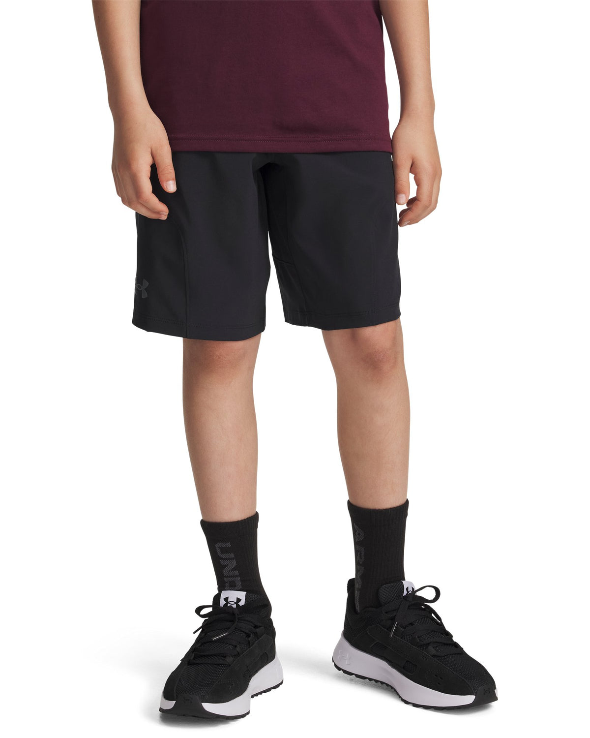 UA Unstoppable Boys' Shorts - Black