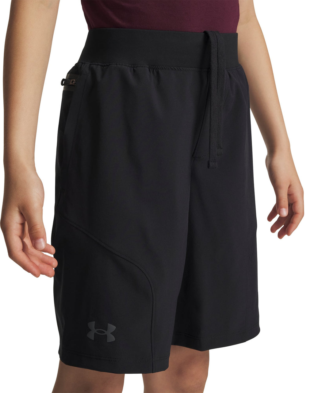 UA Unstoppable Boys' Shorts - Black