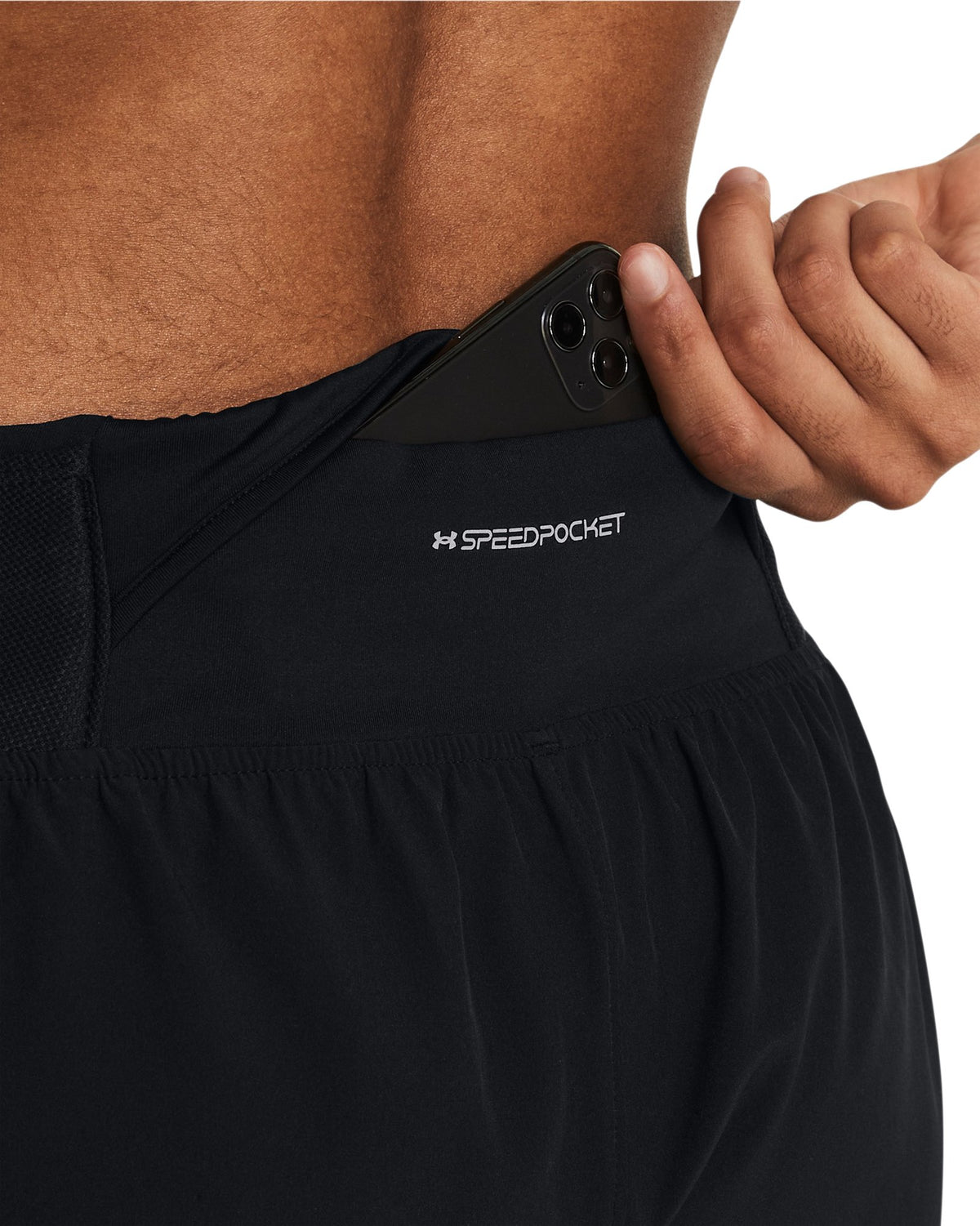 UA Launch Perf Women's 3" Shorts - Black