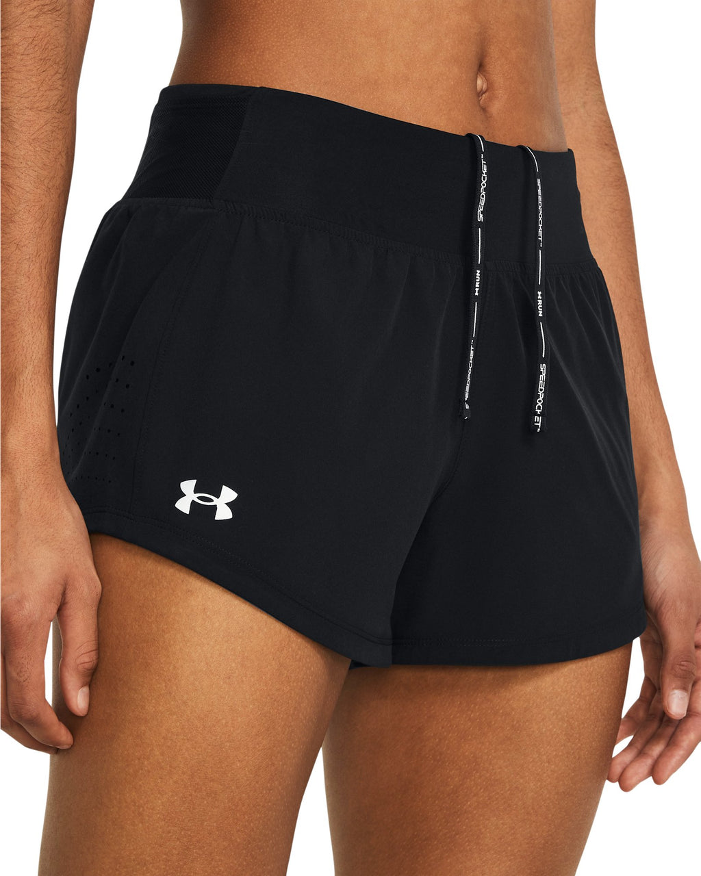 UA Launch Perf Women's 3" Shorts - Black