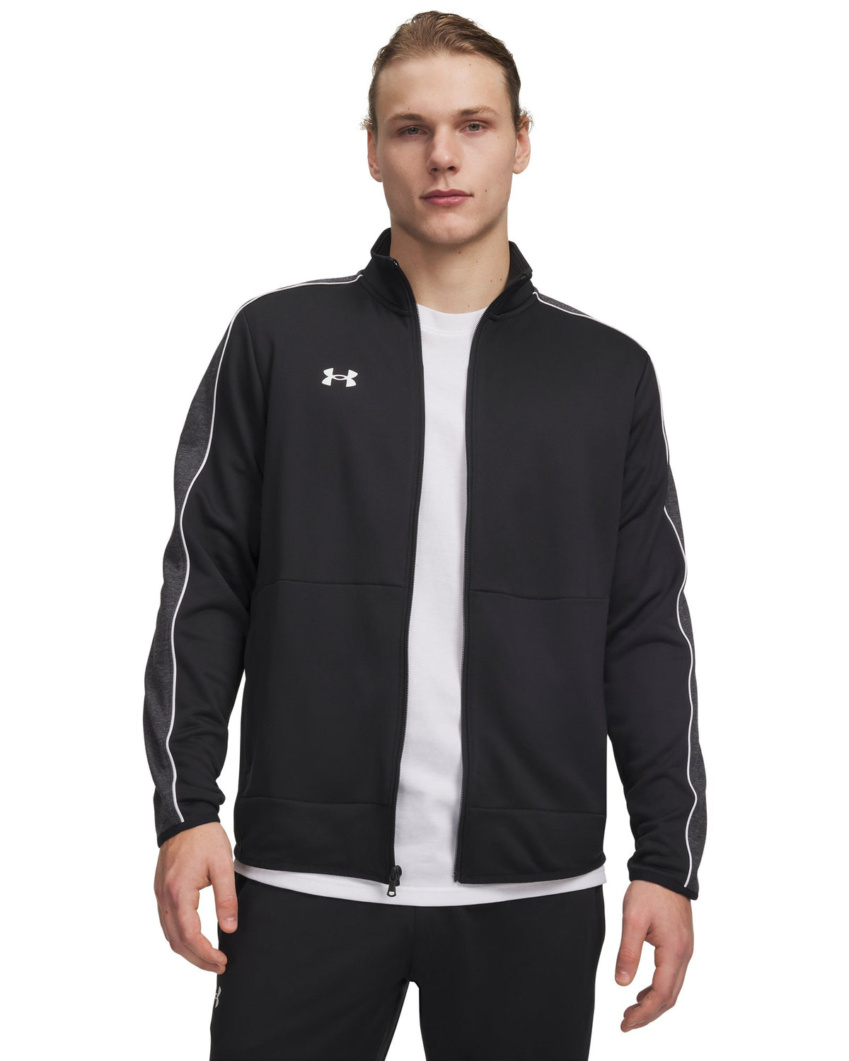 UA Command Men's Warm-Up Full Zip - Black
