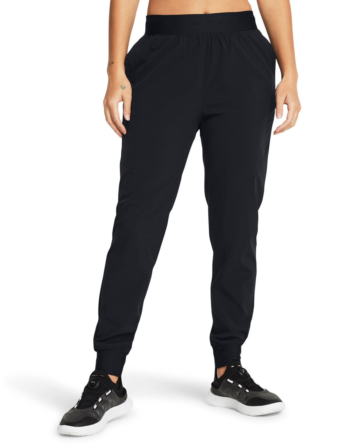 UA Rival Women's High-Rise Pants - Black