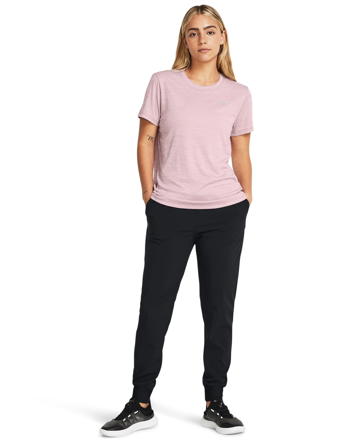 UA Rival Women's High-Rise Pants - Black