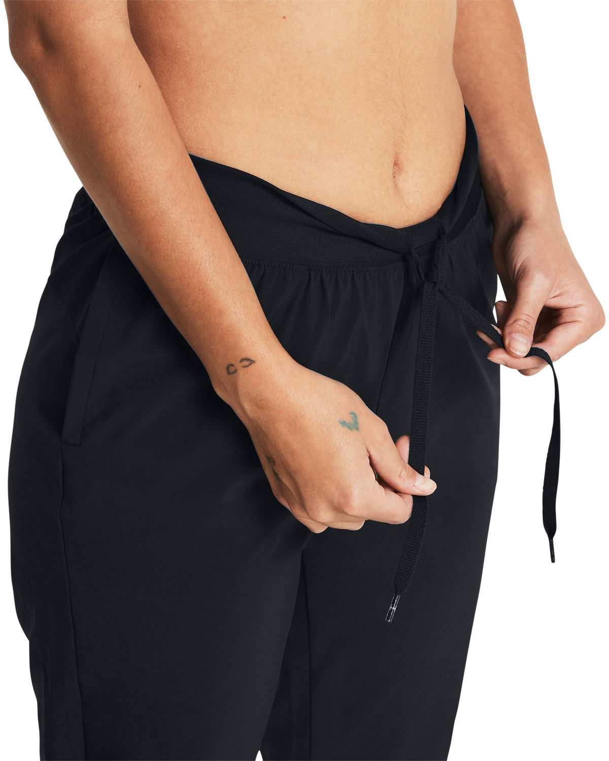 UA Rival Women's High-Rise Pants - Black
