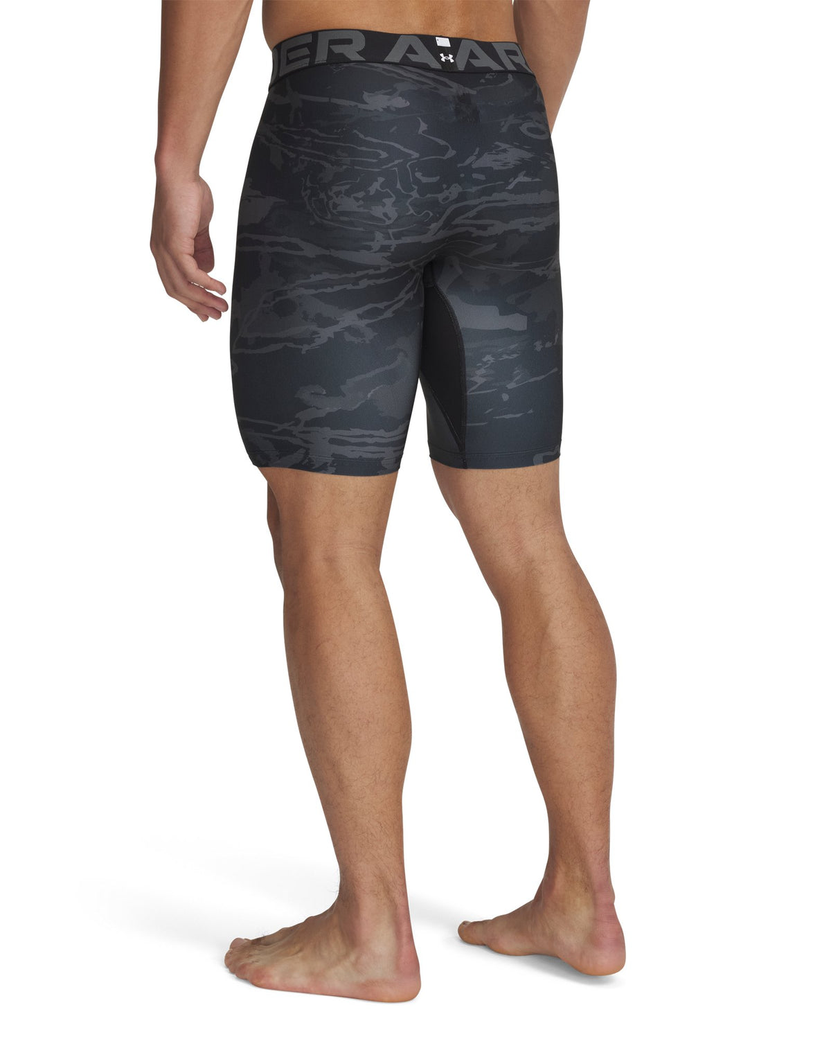 HeatGear® Printed Men's 10" Shorts - Black