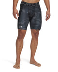 HeatGear® Printed Men's 10" Shorts - Black