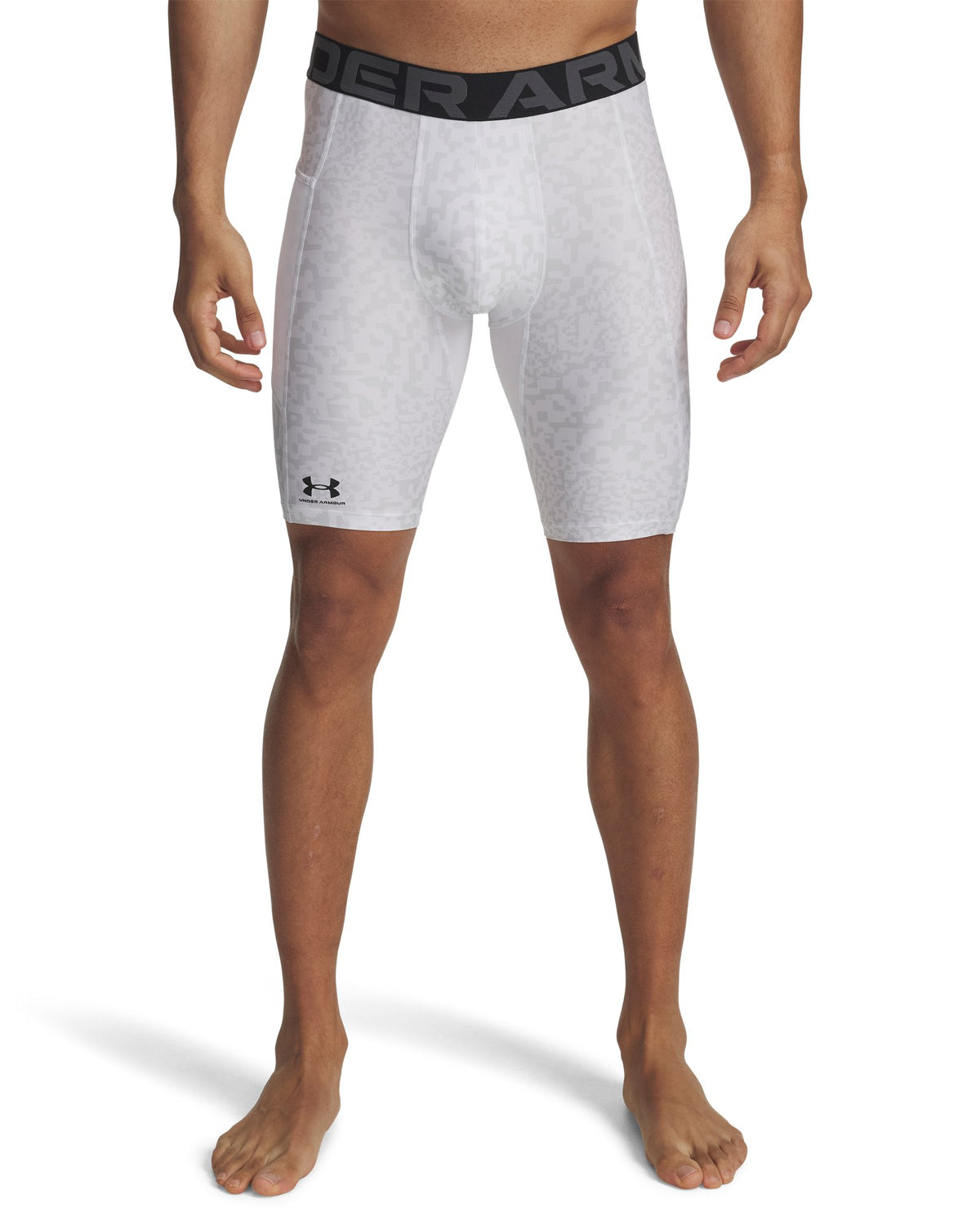 HeatGear® Printed Men's 10" Shorts - White