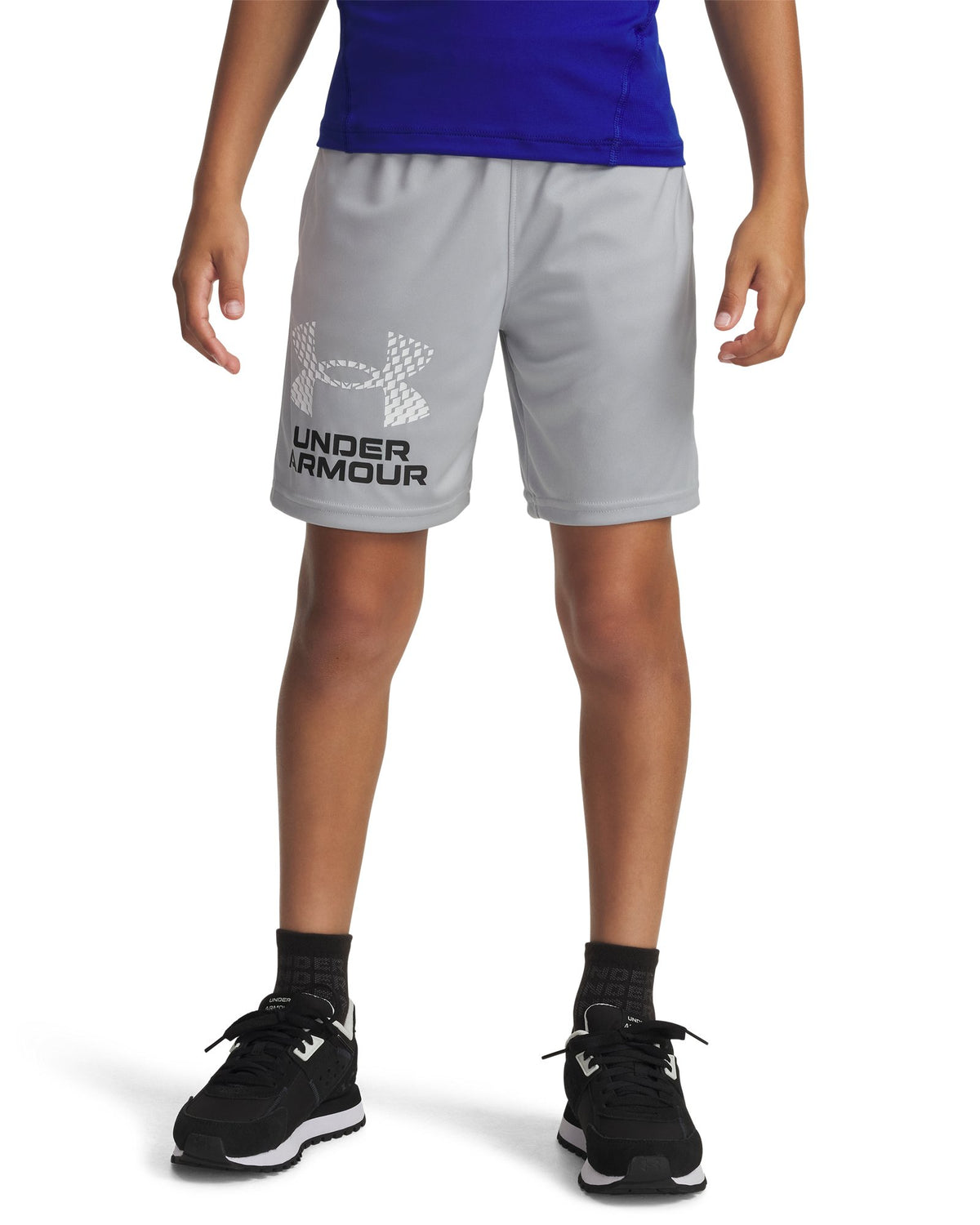 UA Tech™ Logo Boys' Shorts - Gray