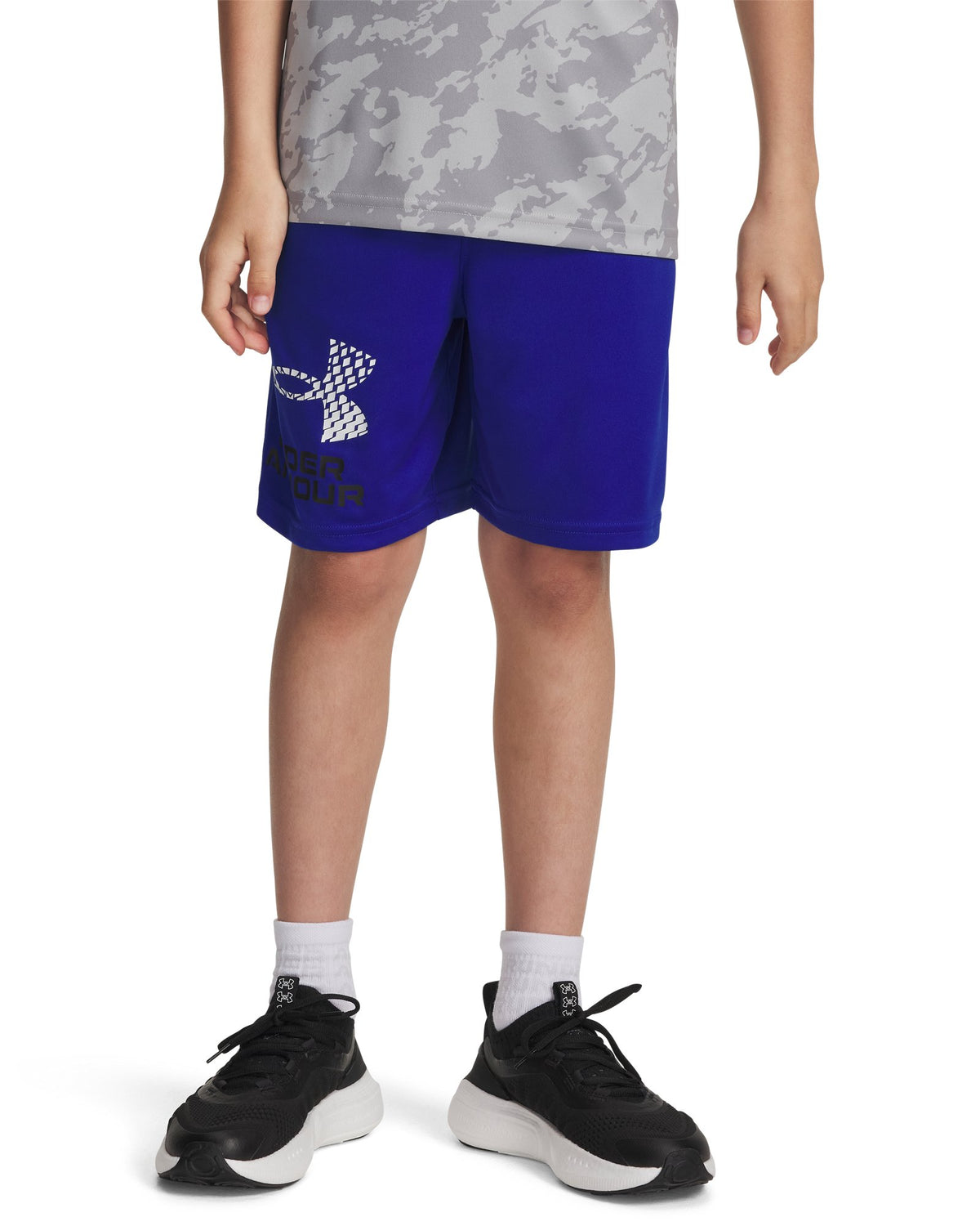 UA Tech™ Logo Boys' Shorts - Blue