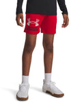 UA Tech™ Logo Boys' Shorts - Red