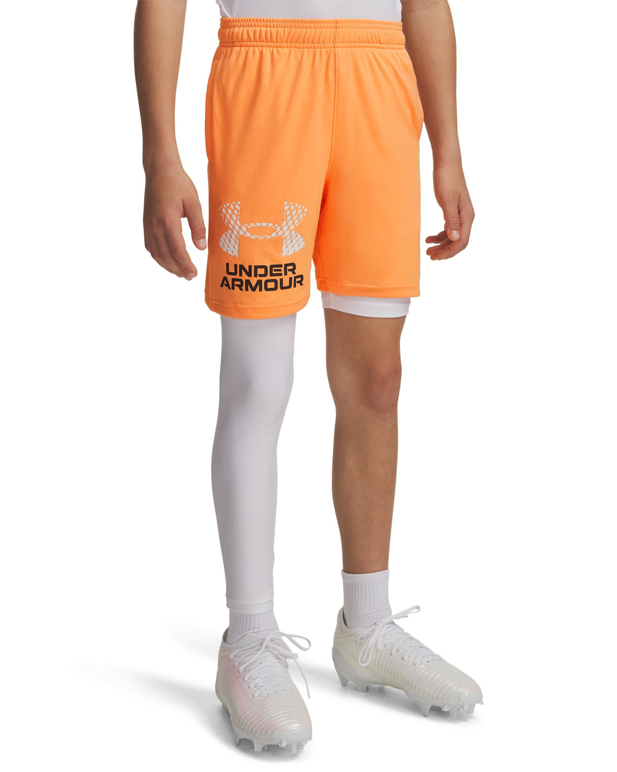 UA Tech™ Logo Boys' Shorts - Orange