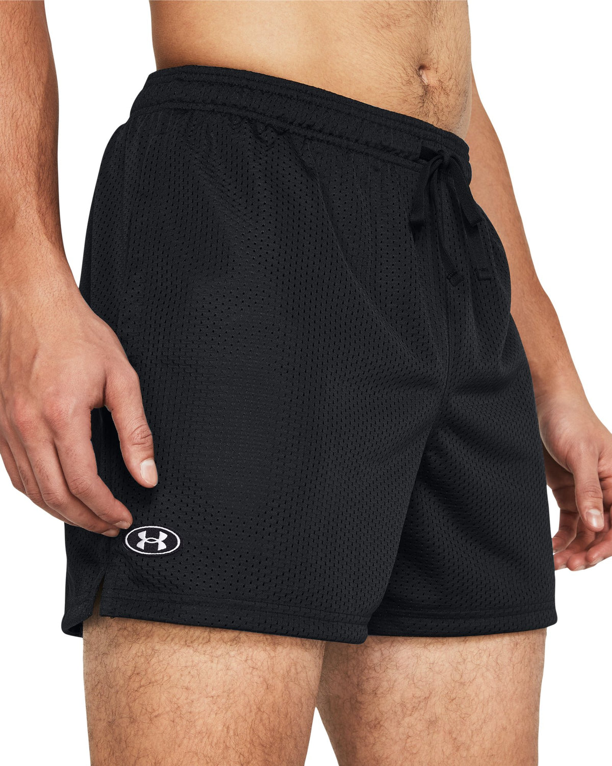 UA Icon Mesh Men's 5" Shorts - Black