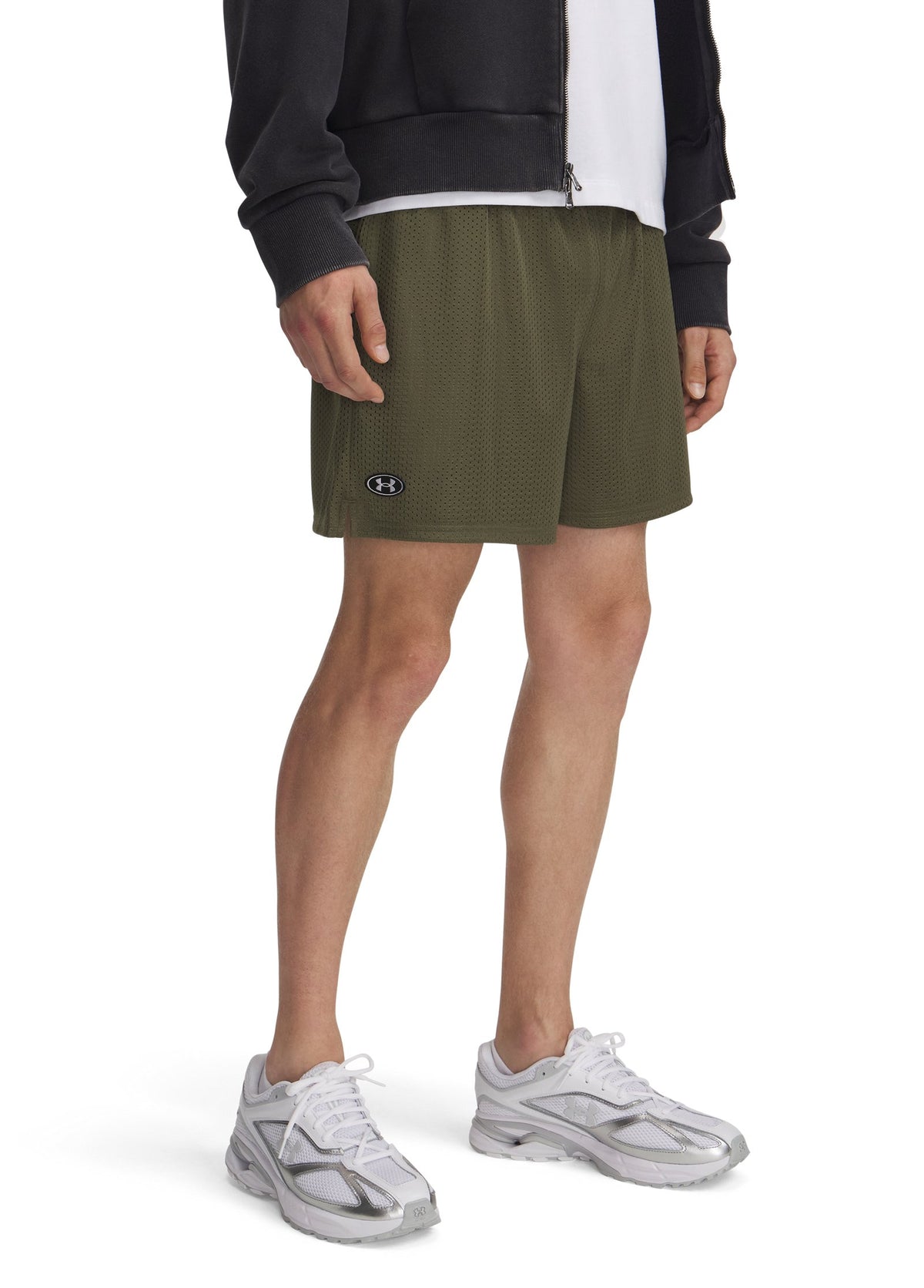 UA Icon Mesh Men's 5" Shorts - Green