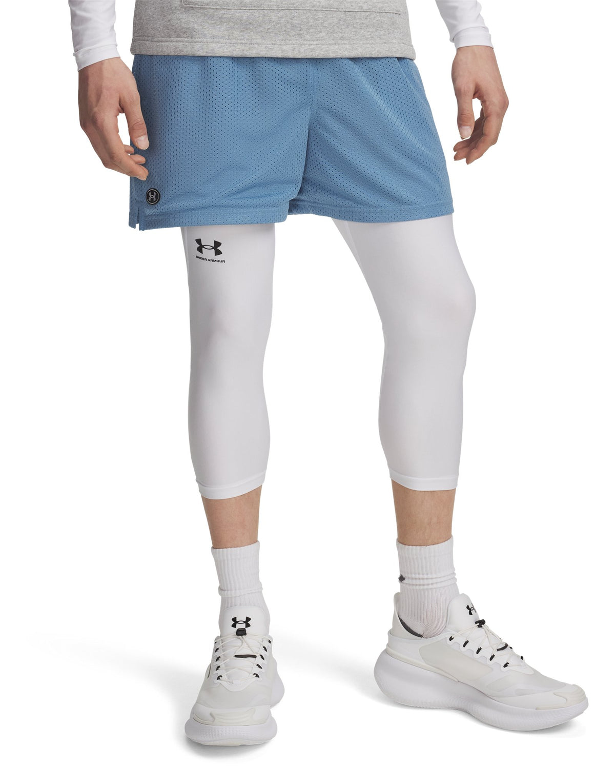 UA Icon Mesh Men's 5" Shorts - Blue