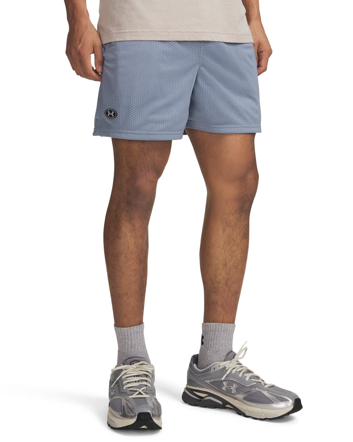 UA Icon Mesh Men's 5" Shorts - Blue