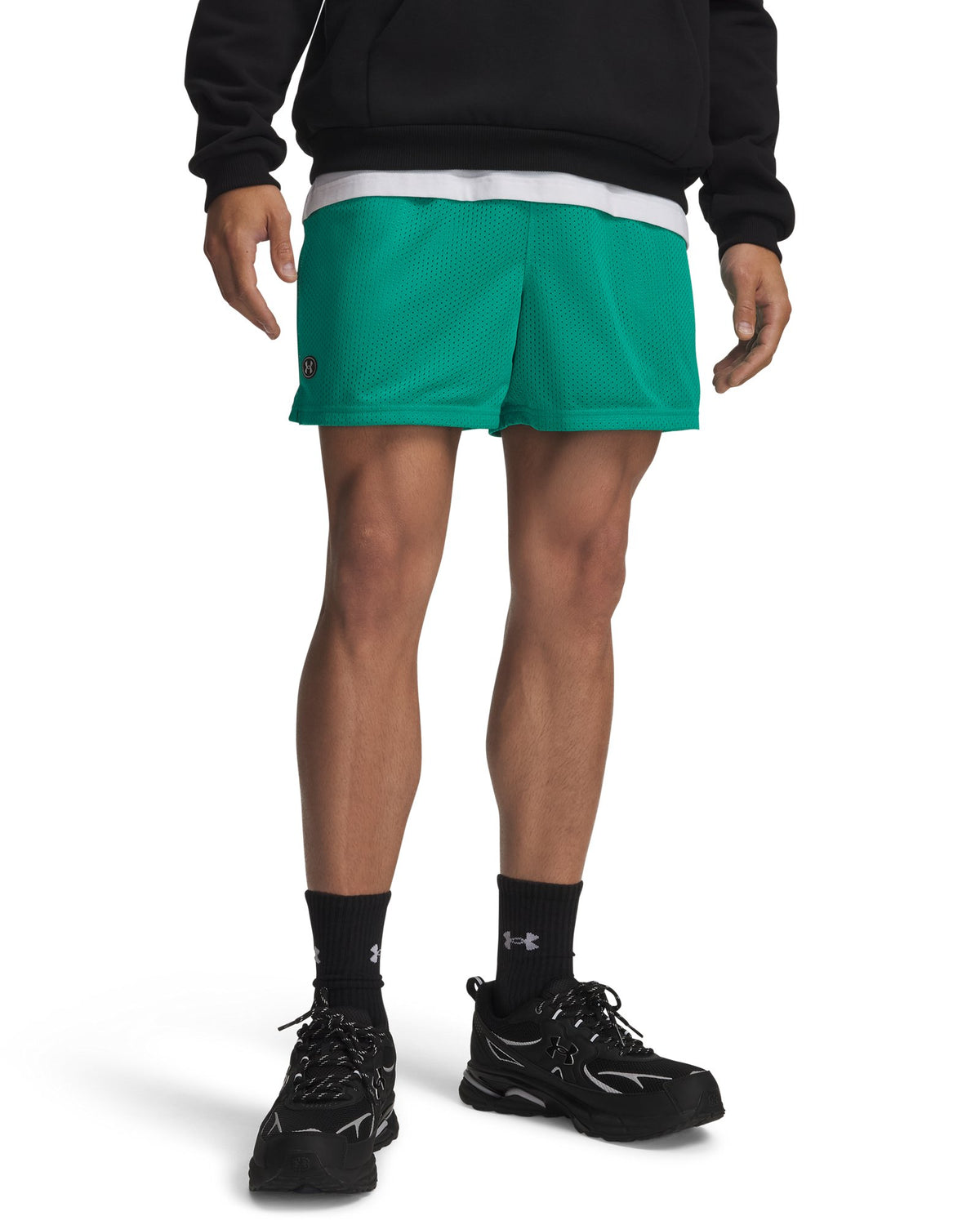 UA Icon Mesh Men's 5" Shorts - Green
