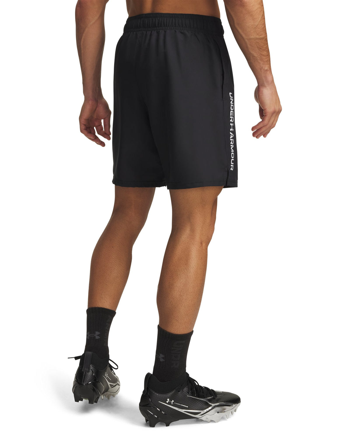 UA Tech™ Woven Wordmark Men's 8.25" Shorts - Black