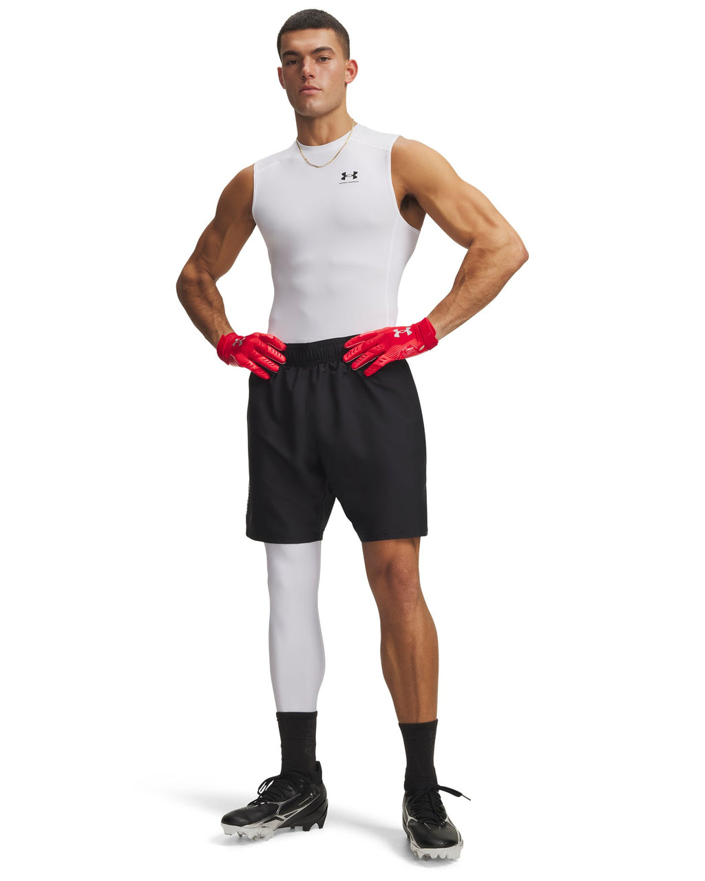 UA Tech™ Woven Wordmark Men's 8.25" Shorts - Black