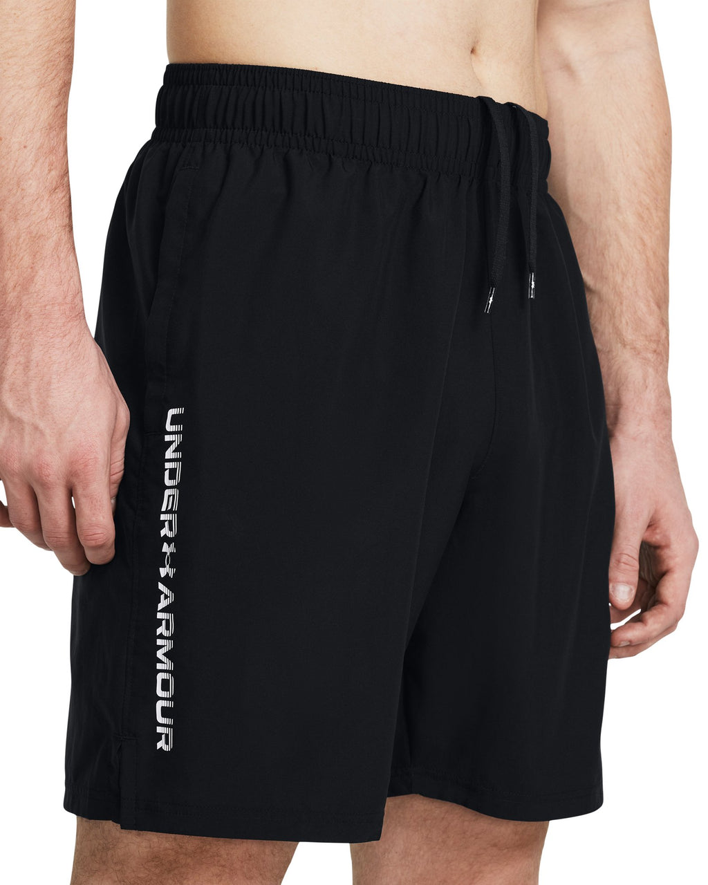 UA Tech™ Woven Wordmark Men's 8.25" Shorts - Black