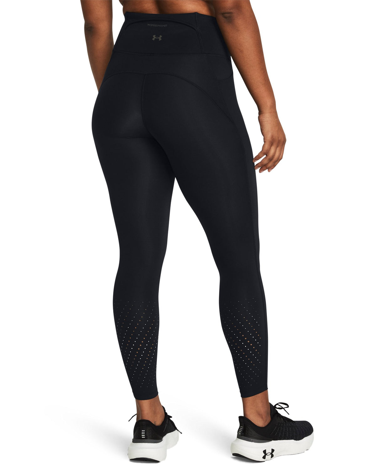 UA Launch Elite Women's Ankle Tights - Black
