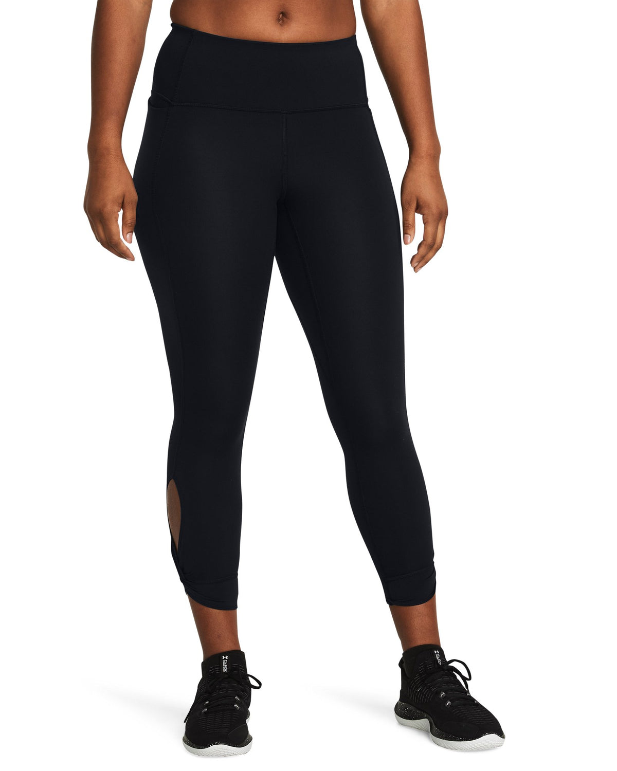 UA Motion Twist Women's Ankle Leggings - Black