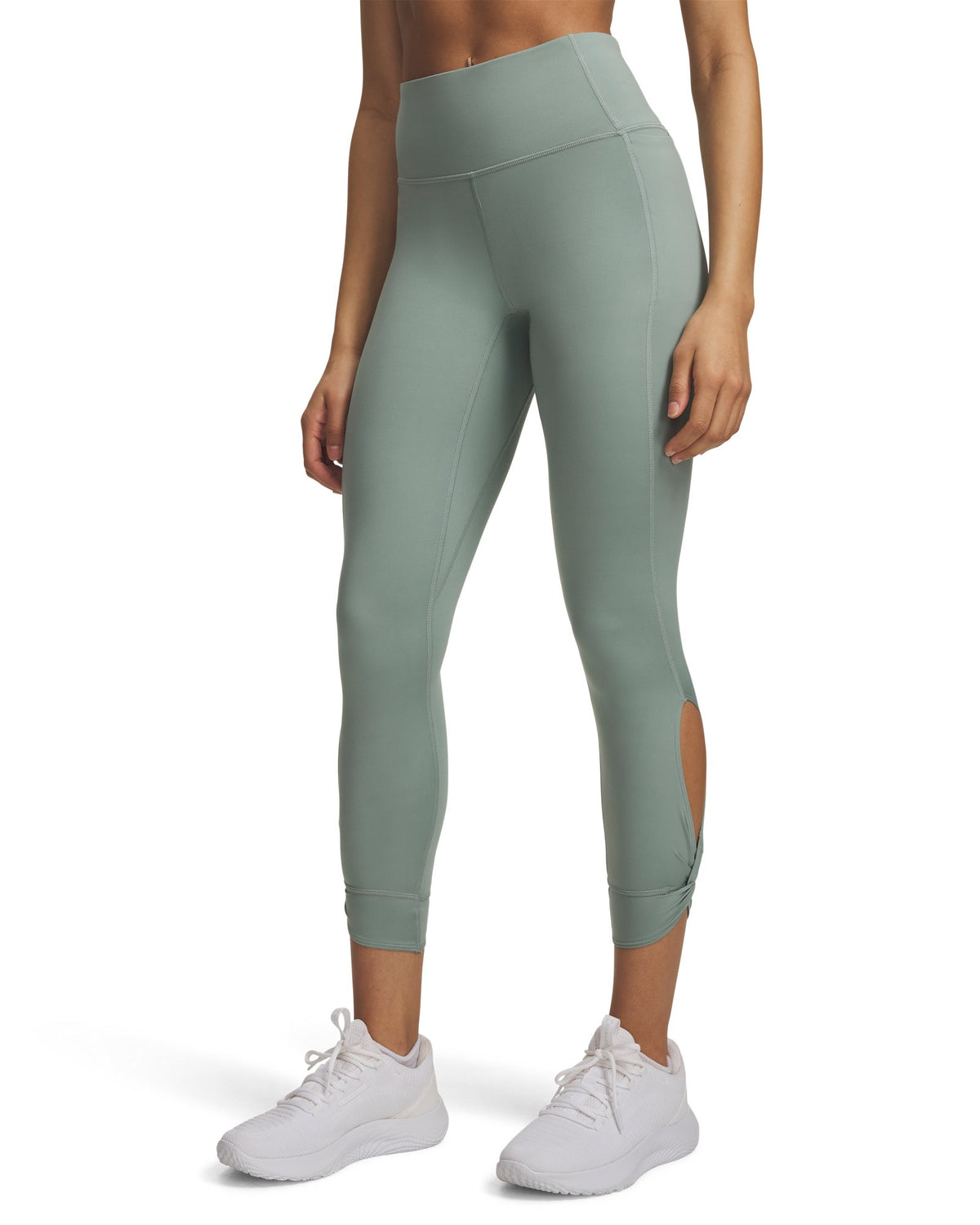 UA Motion Twist Women's Ankle Leggings - Green