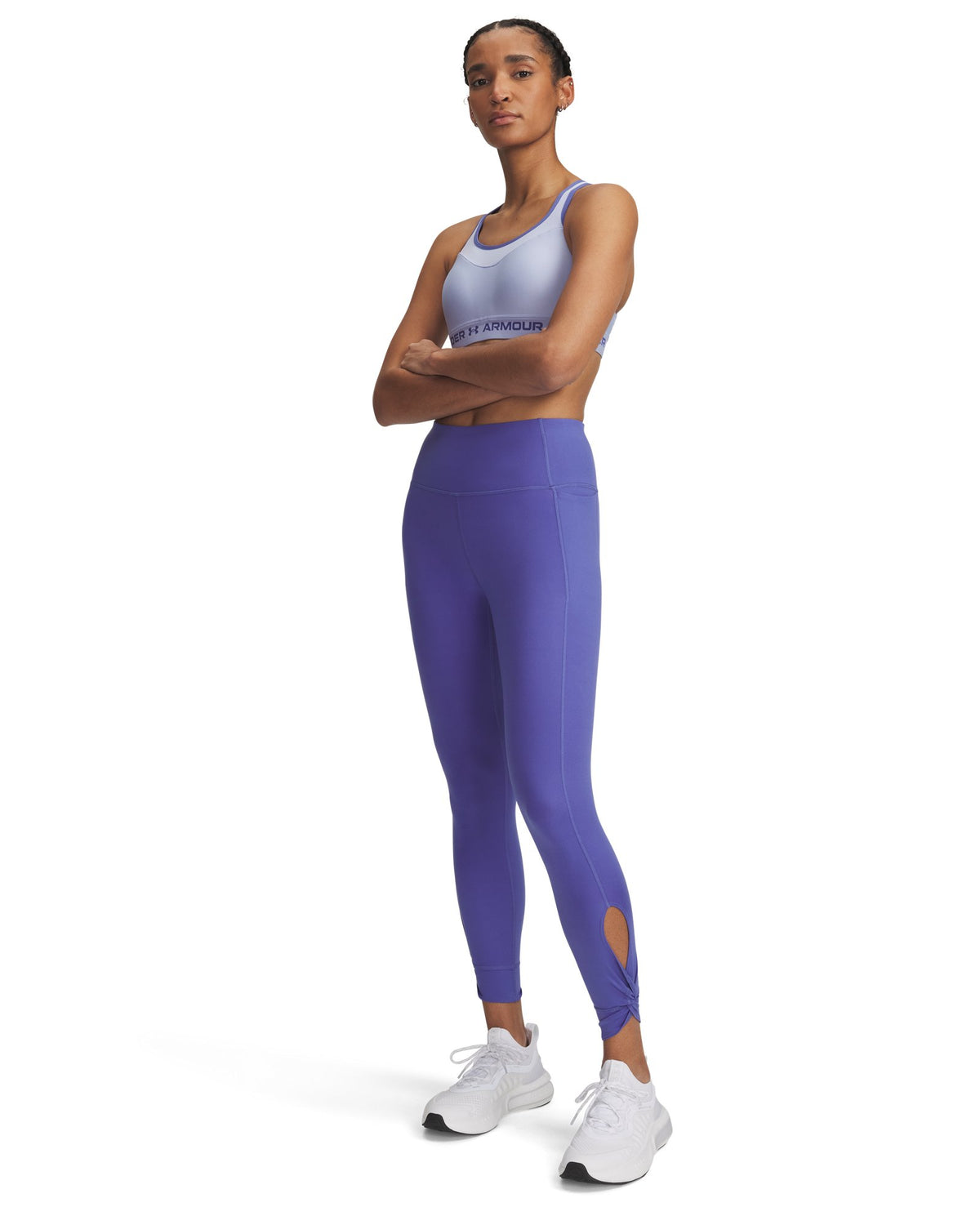 UA Motion Twist Women's Ankle Leggings - Black