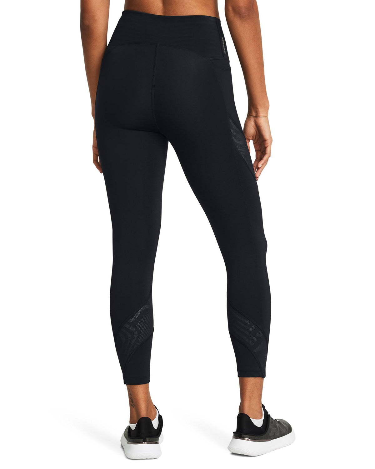 UA Vanish Elite Vent Women's Ankle Leggings - Black