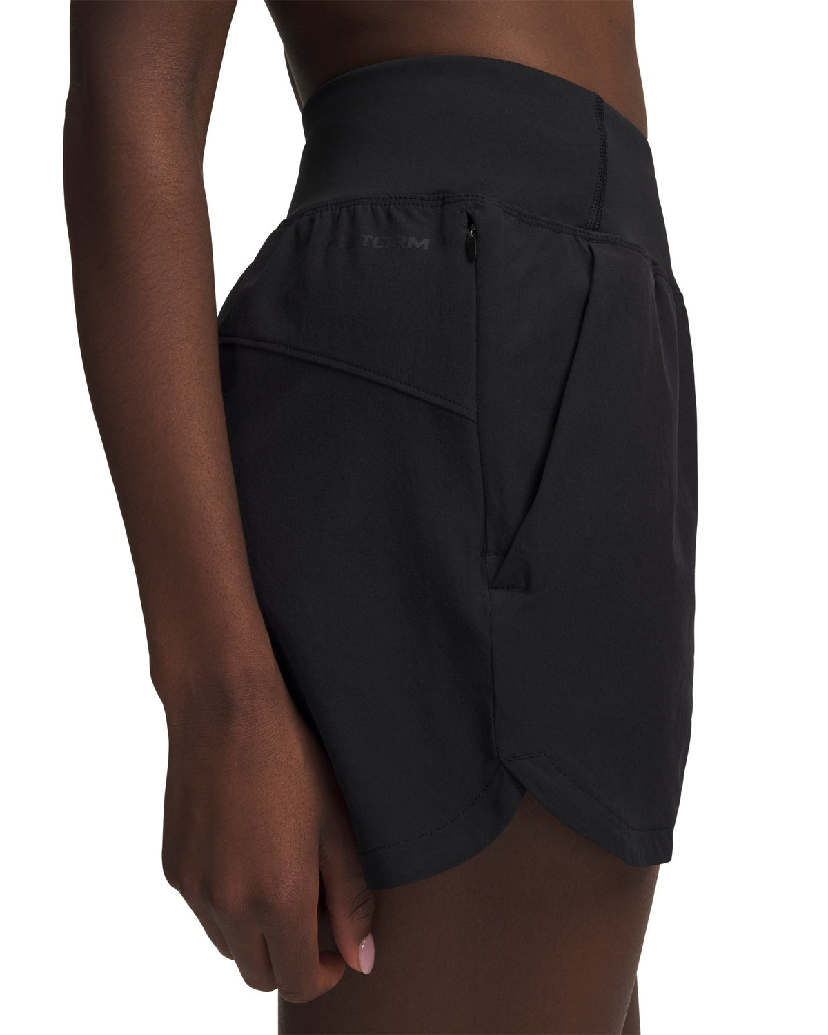 UA Fish Pro Woven Women's 3" Shorts - Black