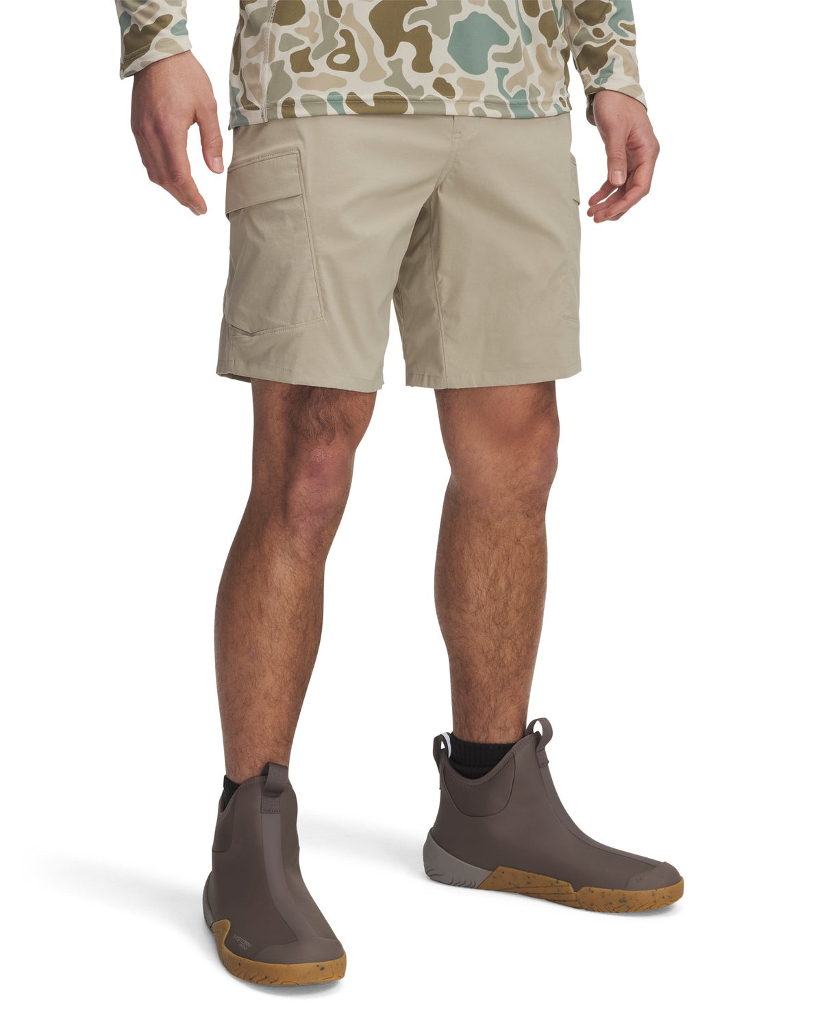 UA Fish Pro 2.0 Men's 9" Cargo Shorts - Brown