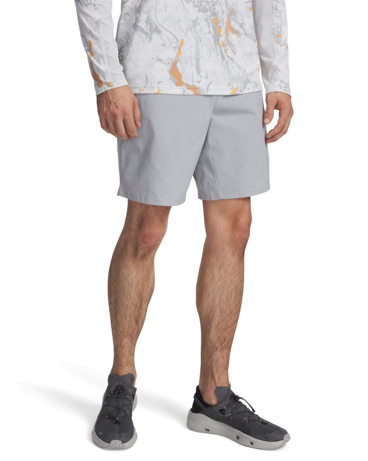 UA Fish Pro 2.0 Men's 9" Shorts - Gray