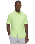UA Fish Pro Hybrid Woven Men's Short Sleeve - Green
