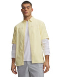 UA Fish Pro Hybrid Woven Men's Short Sleeve - Yellow