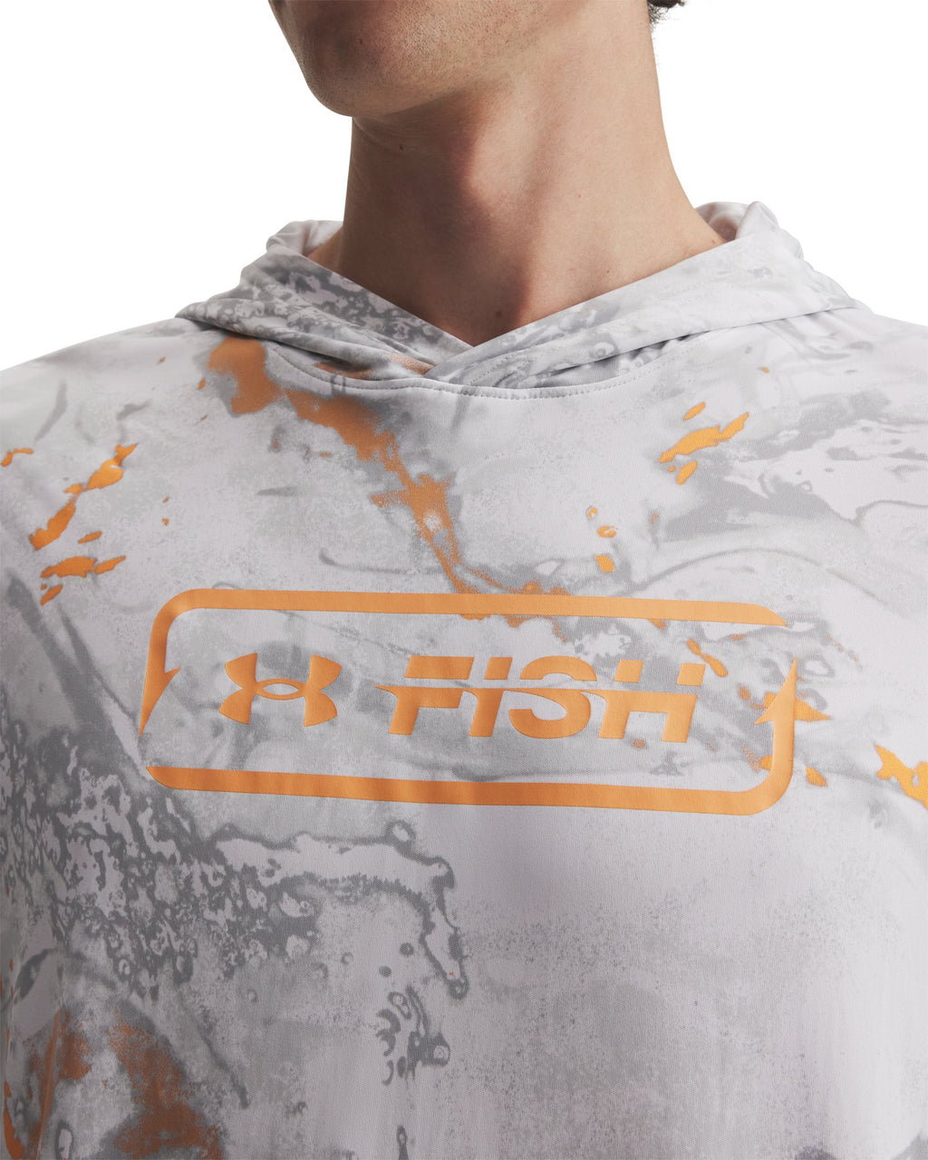 UA Fish Pro Camo Men's Hoodie - Gray