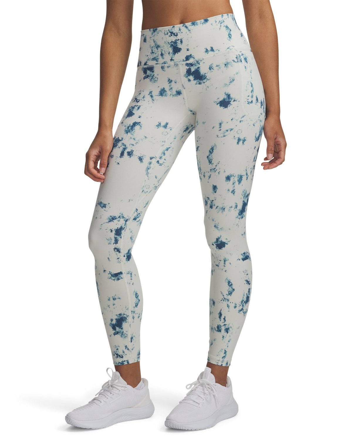 UA Meridian Printed Women's Leggings - White