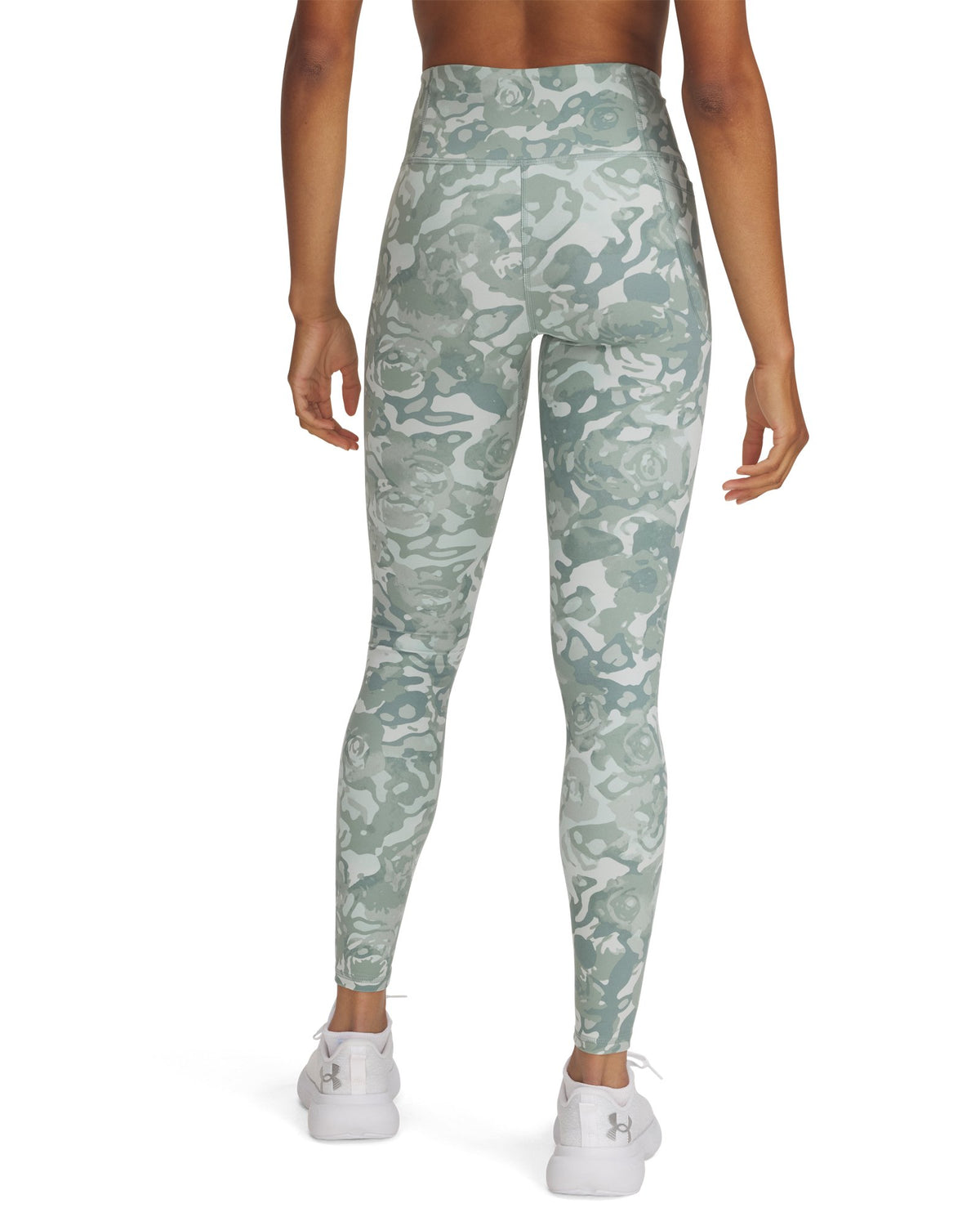 UA Motion Printed Women's Leggings - Green