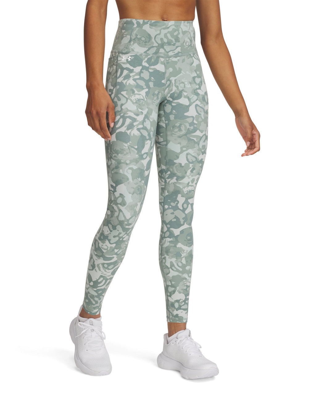 UA Motion Printed Women's Leggings - Green