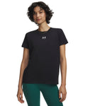 UA Rival Core Women's Short Sleeve - Black