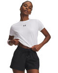 UA Rival Core Women's Short Sleeve - White