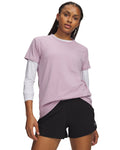 UA Rival Core Women's Short Sleeve - Pink