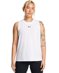 UA Rival Women's Muscle Tank - White