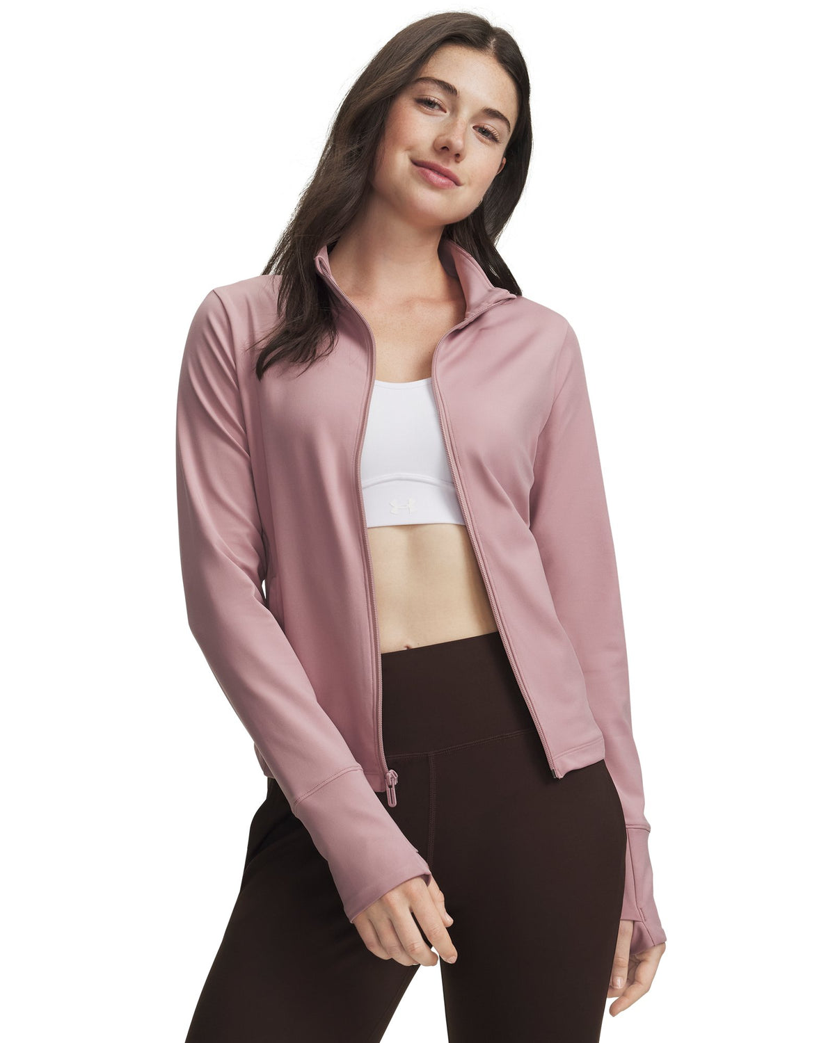 UA Motion Women's Full-Zip Jacket - Pink