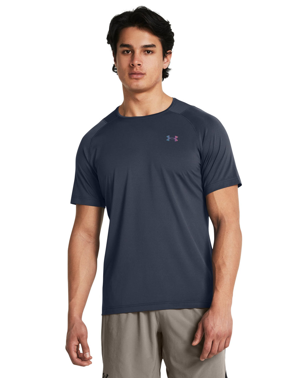 UA Vanish Elite Vent Men's Short Sleeve - Gray