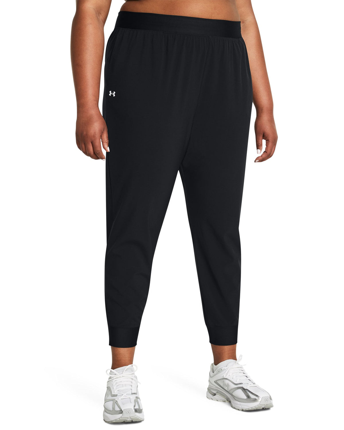 UA Rival High-Rise Woven Women's Pants - Black