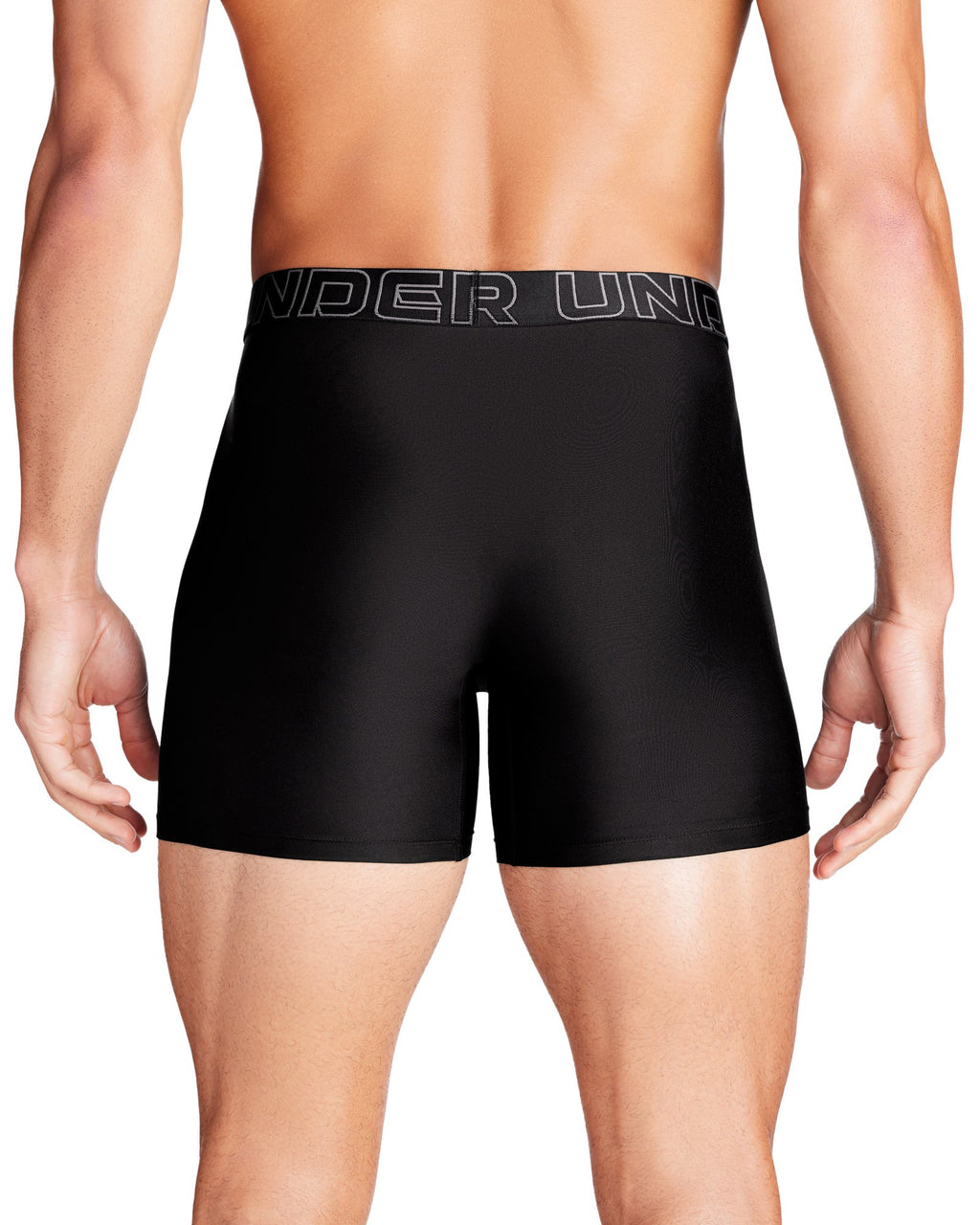 UA Performance Tech™ Men's 6" 3-Pack Boxerjock® - Black