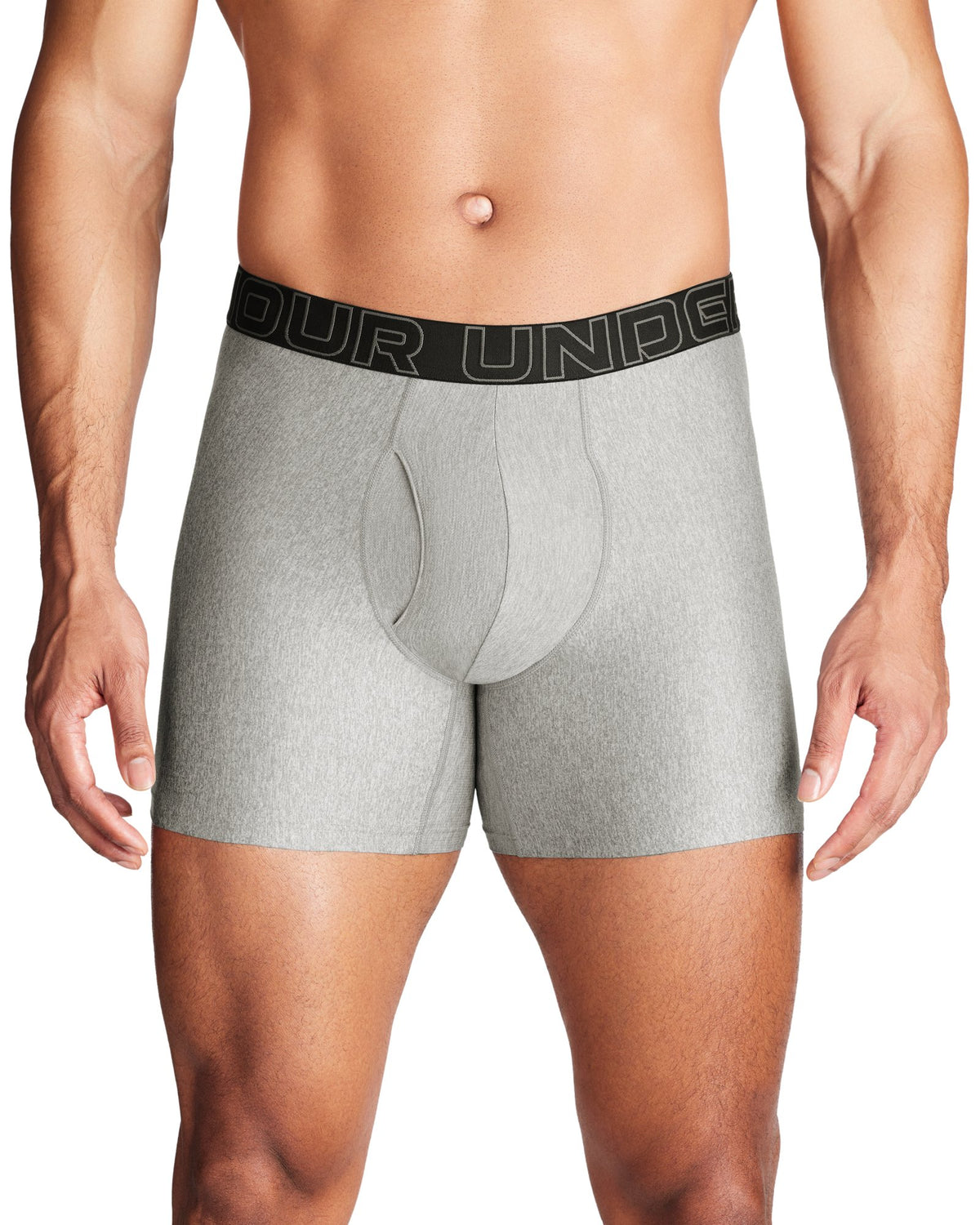 UA Performance Tech™ Men's 6" 3-Pack Boxerjock® - Gray