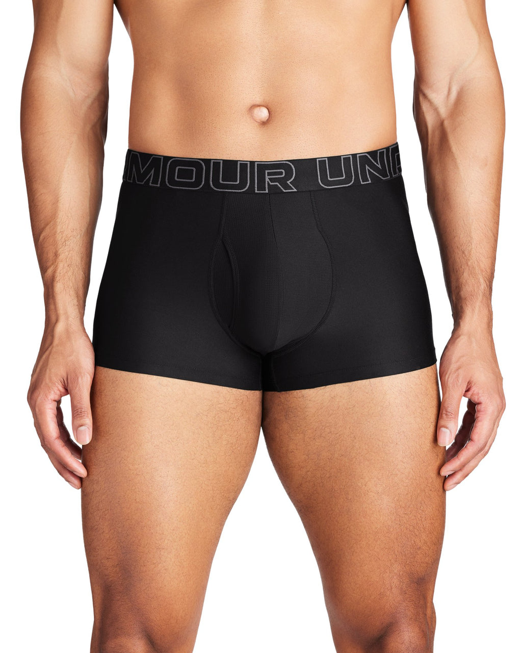 UA Performance Tech™ Men's 3" 3-Pack Boxerjock® - Black