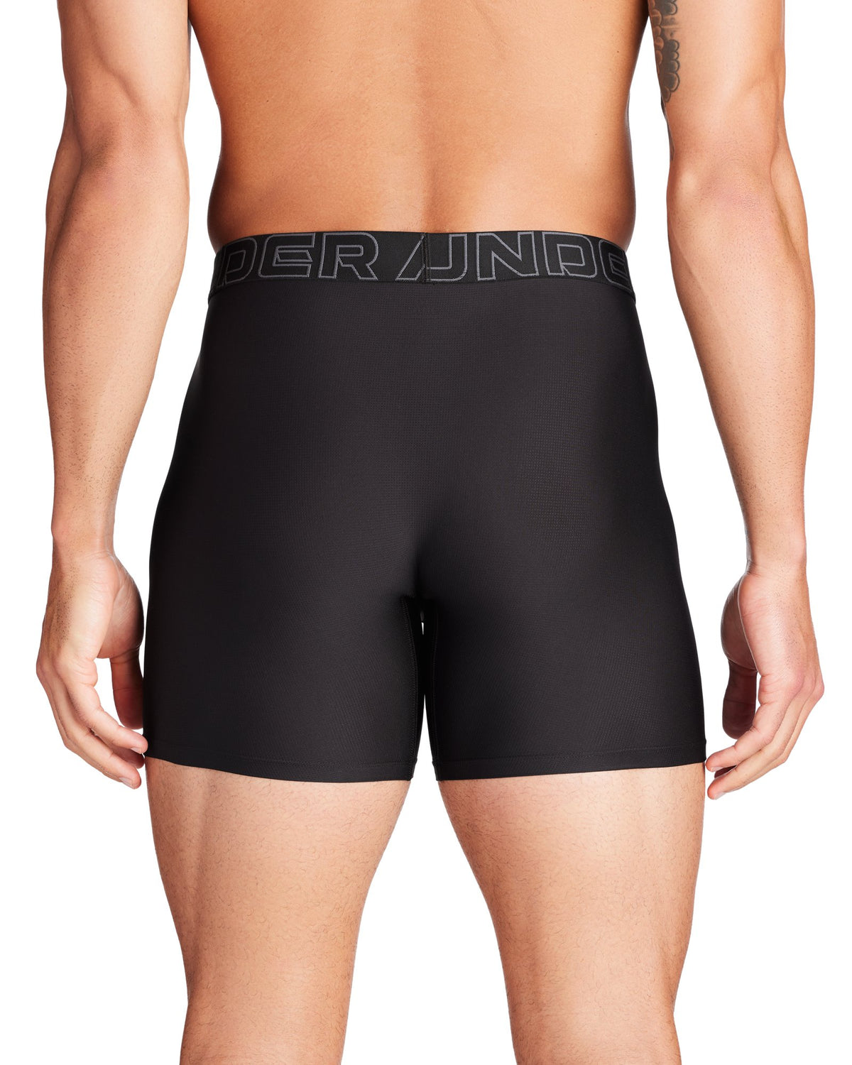 UA Performance Tech™ Mesh Men's 6" 3-Pack Boxerjock® - Black