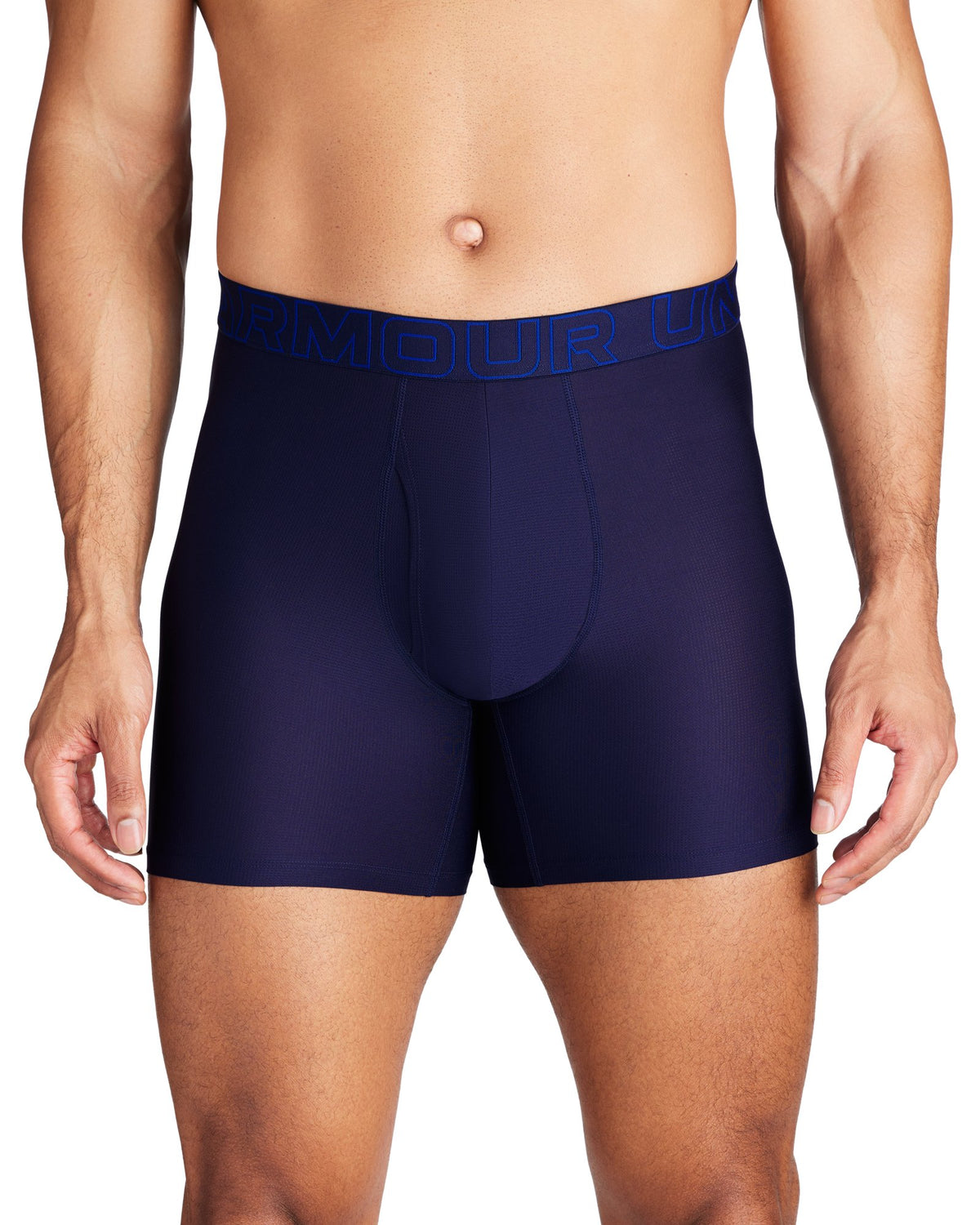 UA Performance Tech™ Mesh Men's 6" 3-Pack Boxerjock® - Blue